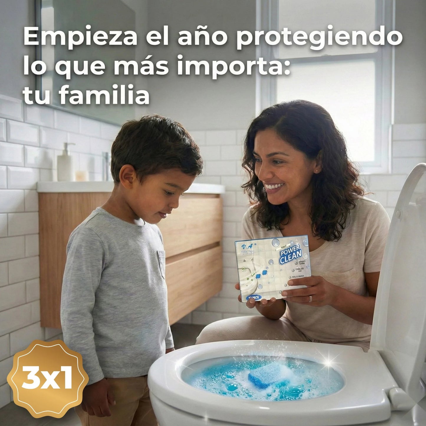 Lava Max Pro - Pastillas Para Inodoro Limpieza Profunda