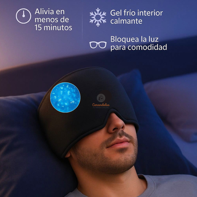 Gorro Gel – Combate la migraña – Recupera tu día sin pastillas