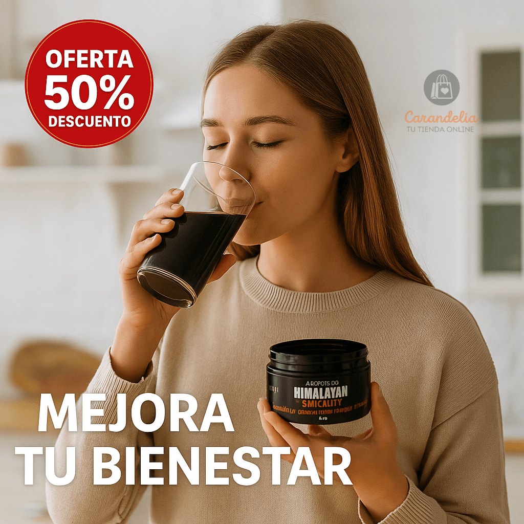 Shilajit Original del Himalaya – Recuperación y Bienestar – Más energía y digestión ligera cada día