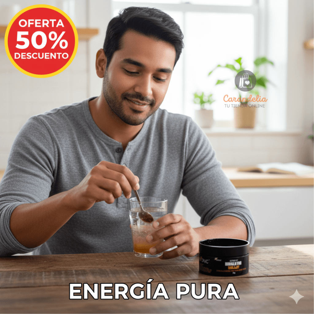 Shilajit Original del Himalaya – Recuperación y Bienestar – Más energía y digestión ligera cada día