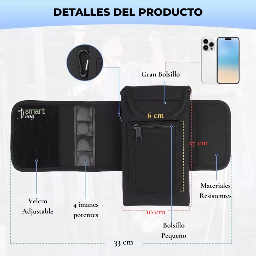 SmartBag - Tus Objetos Valiosos Siempre Seguros y a la Mano