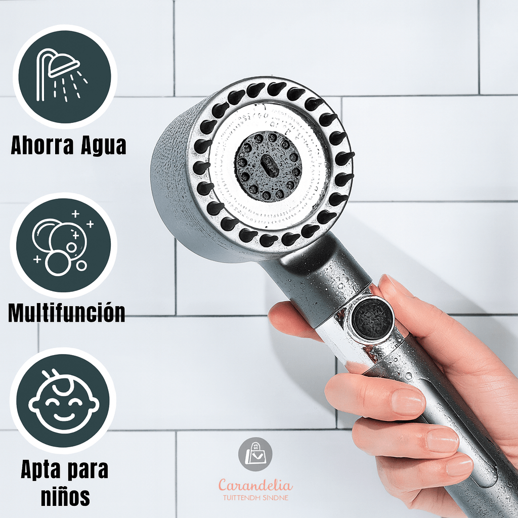 Cabezal Masajeador de Ducha – Siente Tu Piel Más Suave Desde la Primera Ducha