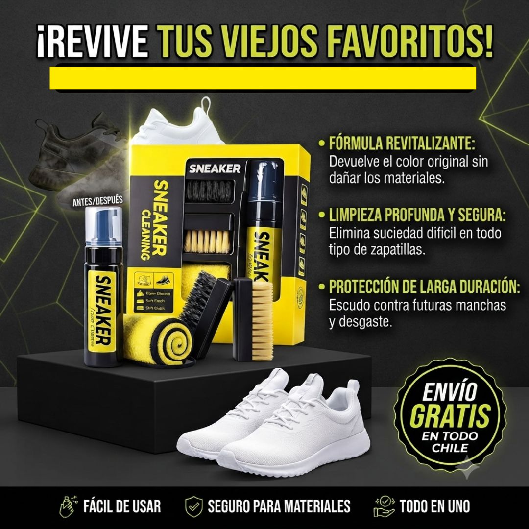 RenovaZap Kit - Recupera esos zapatos que todavía tienen vida