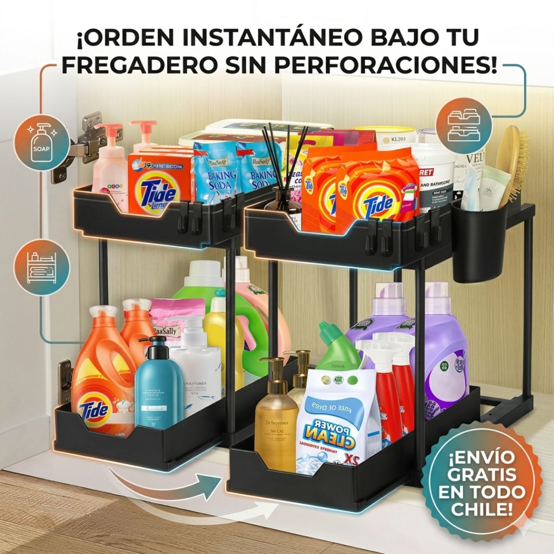 EspacioPlus Cocina - El mueble bajo el lavaplatos también merece orden