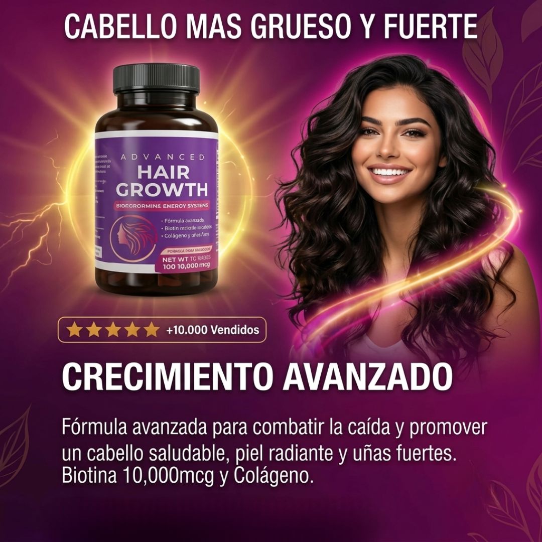 Hair Growth - El pelo también se cuida desde adentro