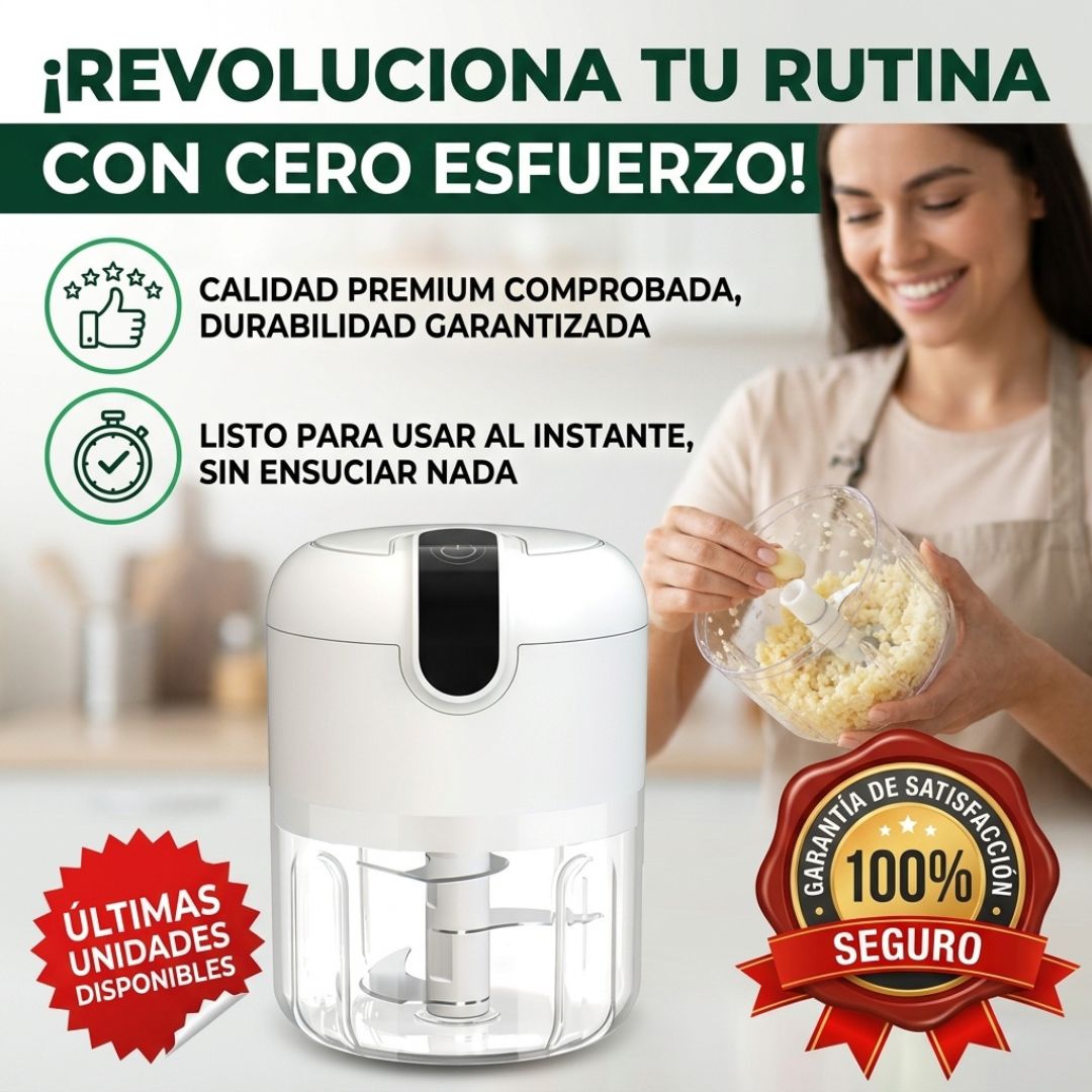 PicaFácil™ - Pica tus ingredientes cotidianos en segundos