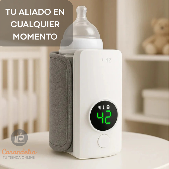 Calentador portátil de mamaderas - Calienta la leche en cualquier lugar