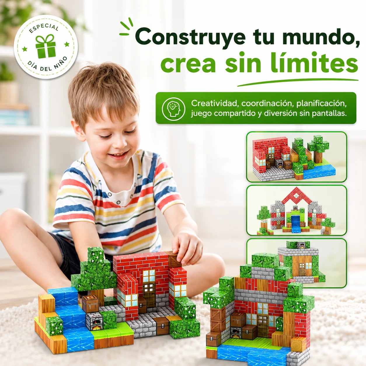 Magnet Block - El regalo que convierte su imaginación en realidad