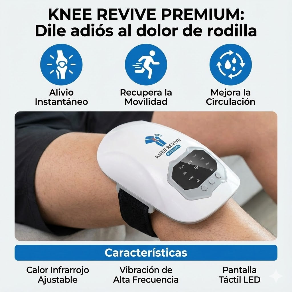 KneeRevive Premium - Masajeador de Rodilla Premium
