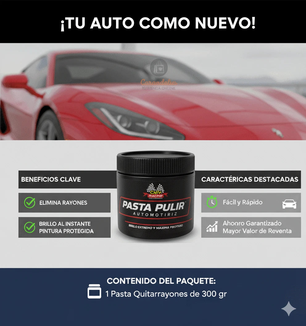 Scratch Remover – Despídete de los rayones rápido