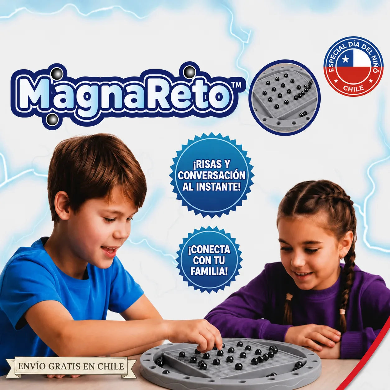 MagnaReto™ - El desafío magnético que vuelve a reunir a todos alrededor de la mesa.