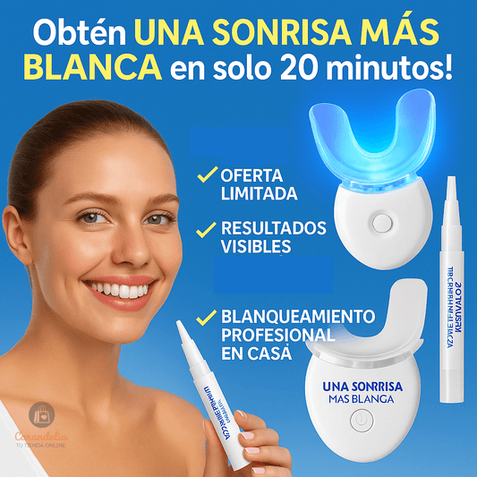 Blanqueador Dental Luz Led - ¡Vuelve a Sonreir Ahora!