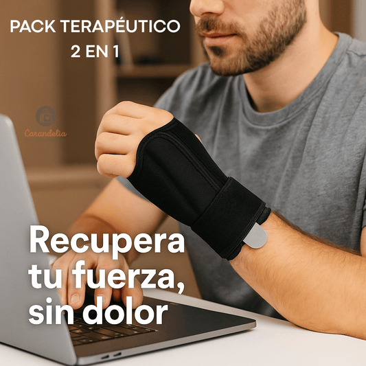 Pack Terapéutico 2 en 1 - Fortalece tus manos y evita lesiones futuras