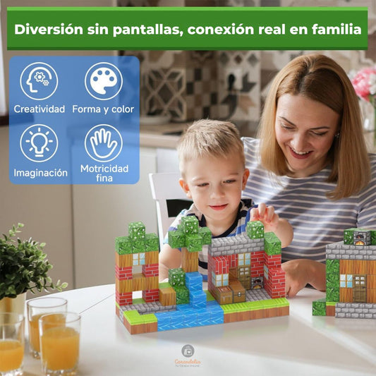 Magnet Block - Despierta su imaginación mientras se divierten juntos