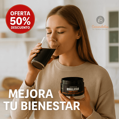 Shilajit Original del Himalaya – Recuperación y Bienestar – Más energía y digestión ligera cada día