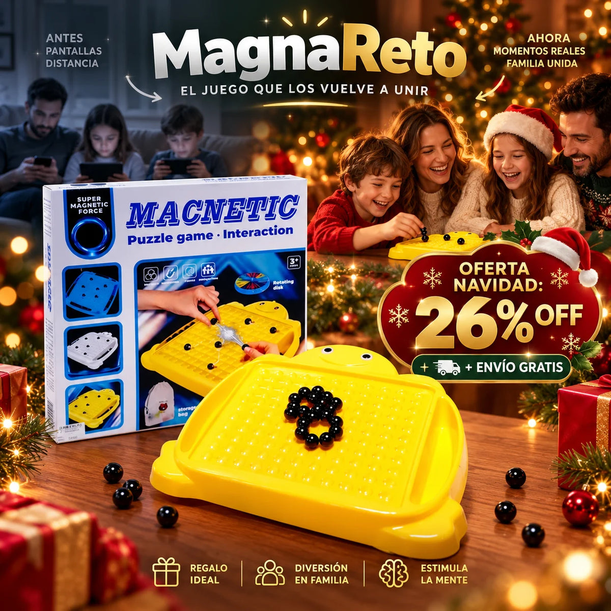 MagnaReto™ - Esta Navidad, regala momentos que se recuerdan