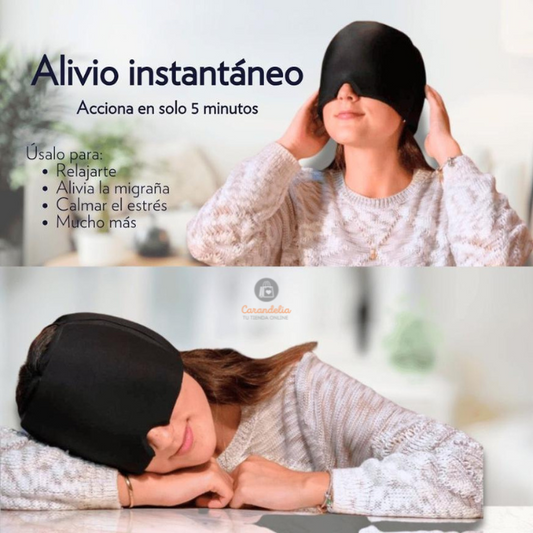 Gorro Gel – Combate la migraña – Recupera tu día sin pastillas