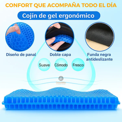 ErgoPlus – Mantén tu espalda cómoda durante largas horas de trabajo