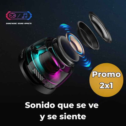 EchoGlow™ - Convierte cualquier espacio en ambiente
