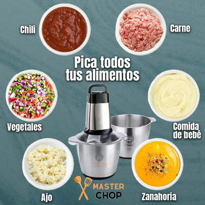 MasterChop - Prepara comidas caseras sin el cansancio de picar