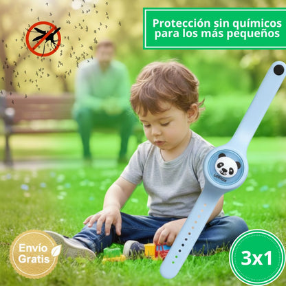 BabyDefend-Pulsera Repelente para bebés sin químicos