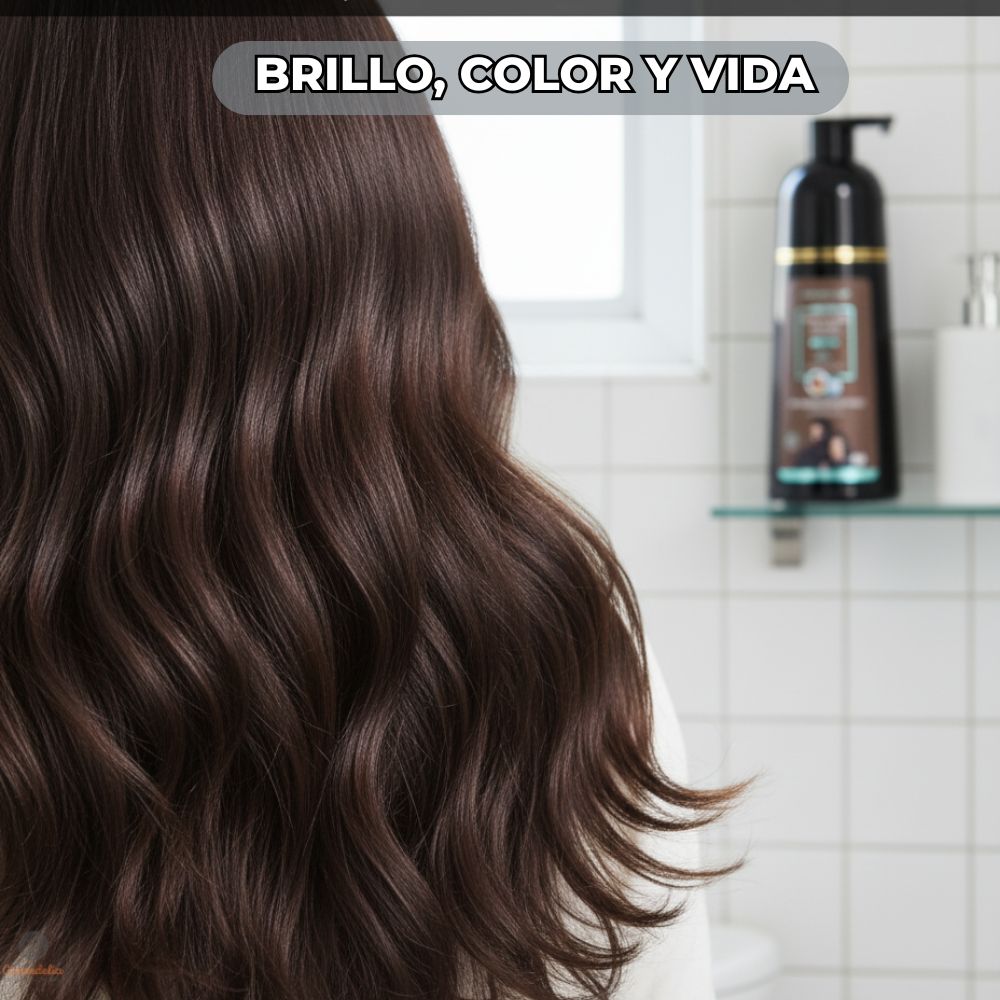 Max Belle Shampoo Anticanas - Luce sin canas sin sacrificar tu tiempo