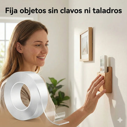Fija Smart Cinta Nano 5mt - Olvídate de clavos y taladros