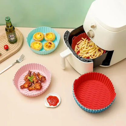 PureFry - Promo 6x1 Moldes Silicona Air Fryer - Chau grasa, Hola freidora limpia