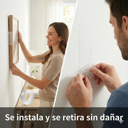 Fija Smart Cinta Nano 5mt - Olvídate de clavos y taladros