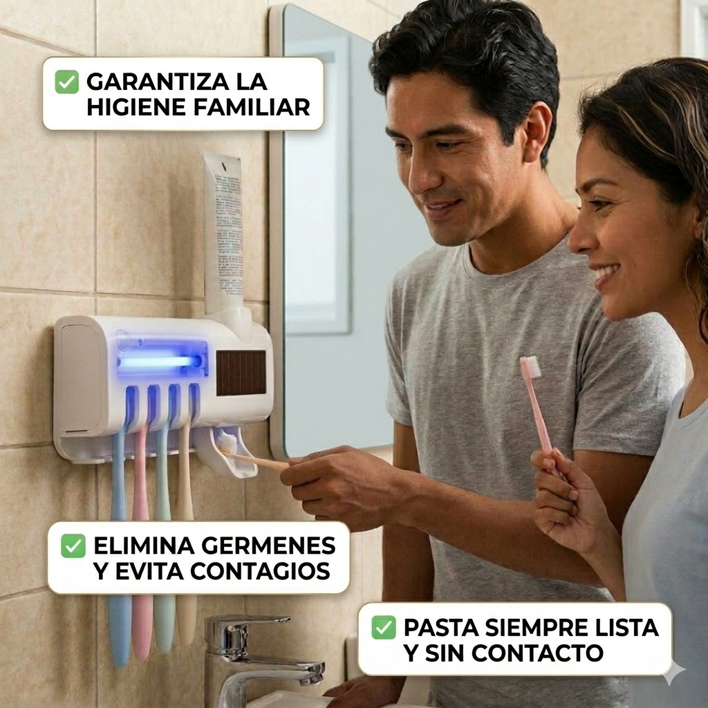 DentShield 360 - Cepillos de dientes libres de bacterias
