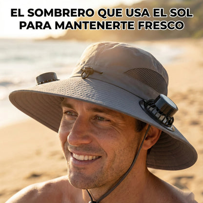 SolarBreeze - Sombrero ventilador que te mantiene fresco