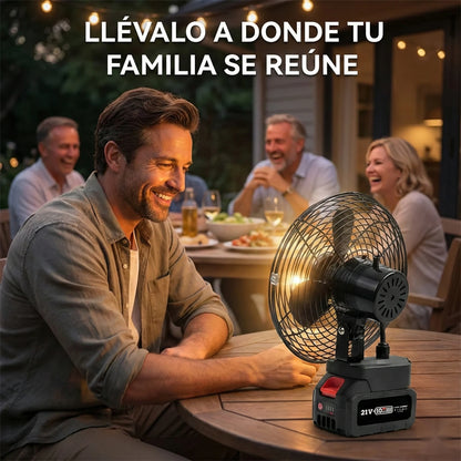 BrisaFlow Elite - Ventilador portátil, úsalo donde quieras
