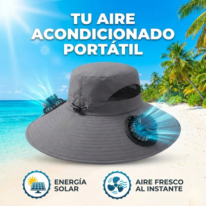 SolarBreeze - Sombrero ventilador que te mantiene fresco
