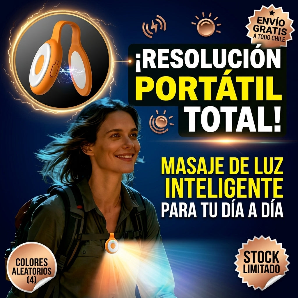 LumiClip™ - Luz donde la necesitas, sin cargar una linterna aparte.