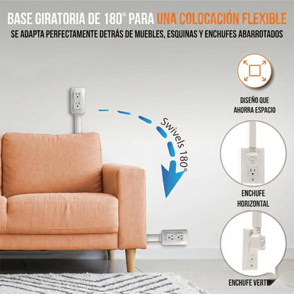 Flexi Port - Llega a los lugares dificiles con nuestra extension eléctrica