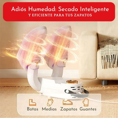 SecaZap 360™ - Que la lluvia no deje tus zapatos inutilizables