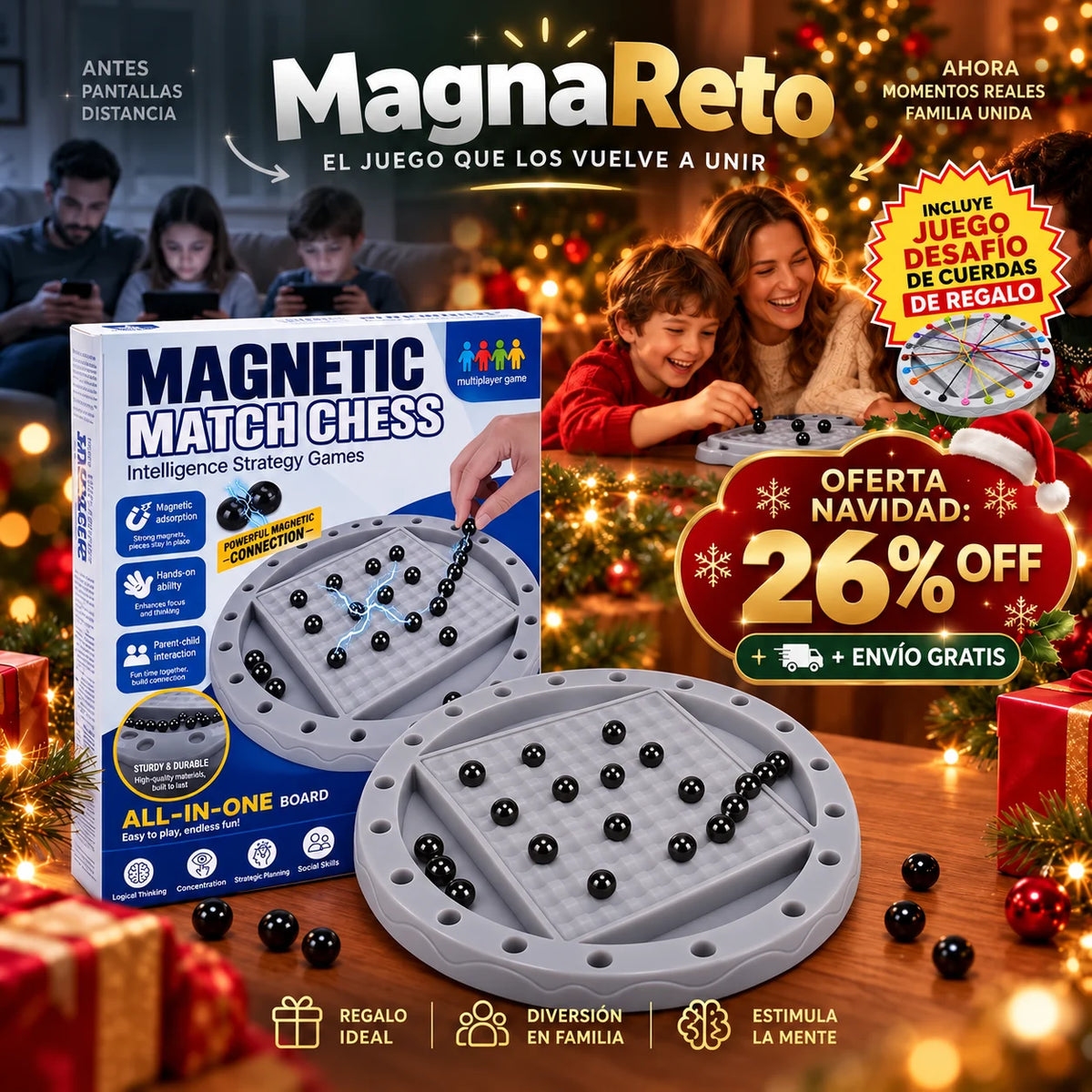 MagnaReto™ - Esta Navidad, regala momentos que se recuerdan