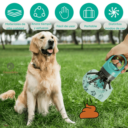 Recogedor de Desechos Mascotas - Practicidad y Manos Limpias