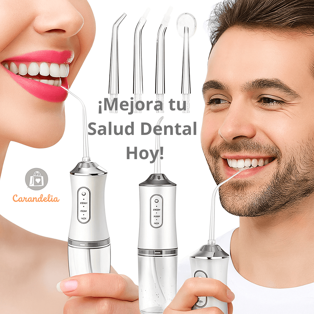 Irrigador Bucal Portátil - ¡Tu boca más limpia y fresca!