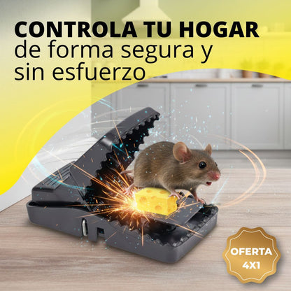 RatónOff – Control de plagas - Instálala en 2 minutos y olvídate de los ratones