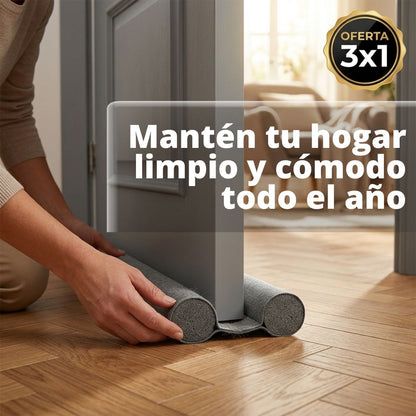 CleanDoor Shield - Evita polvo, insectos y corrientes de aire