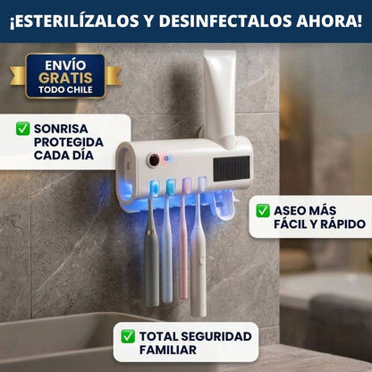 DentShield 360 - Cepillos de dientes libres de bacterias