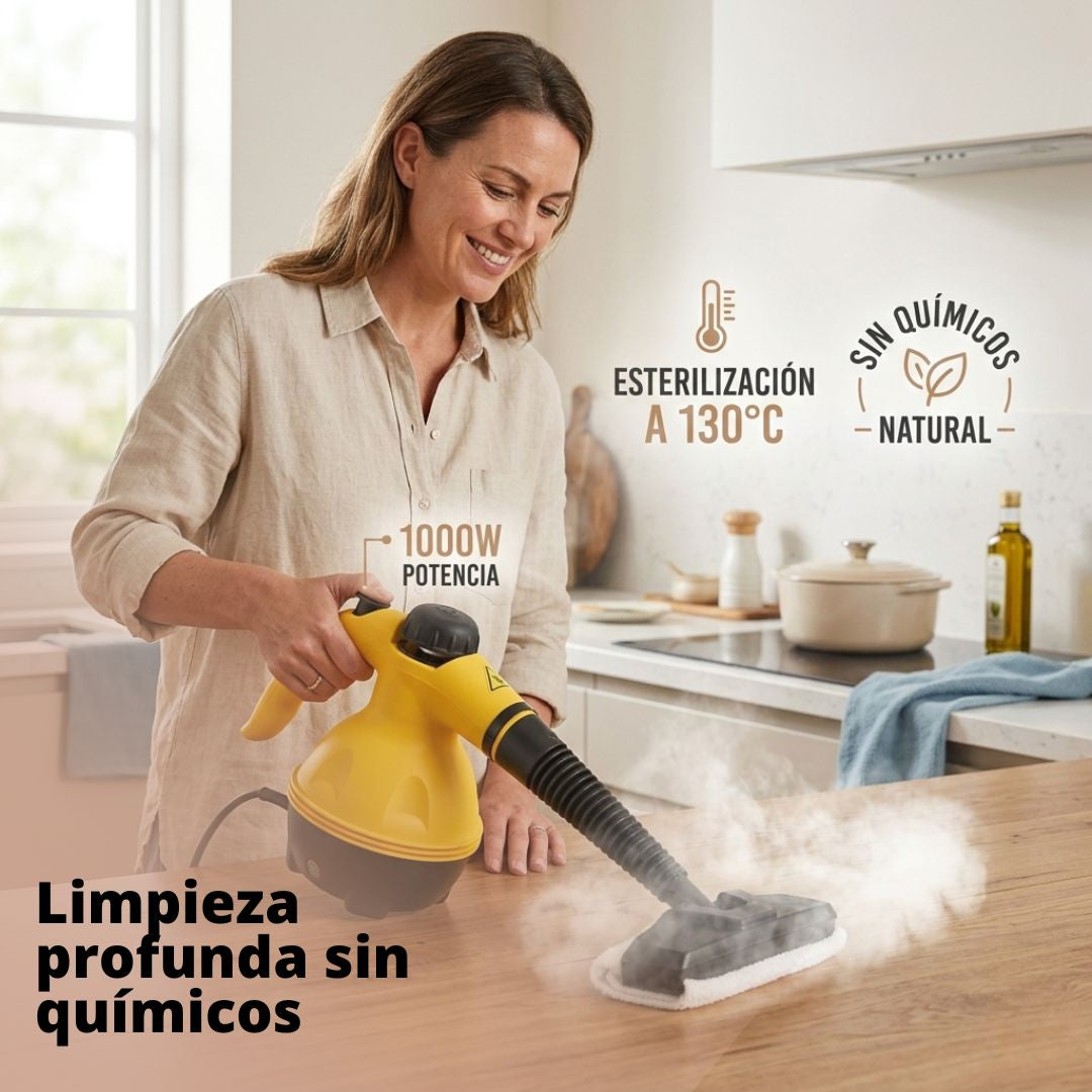 HomeVap – El aliado perfecto para limpiar toda tu casa con vapor, sin quimicos