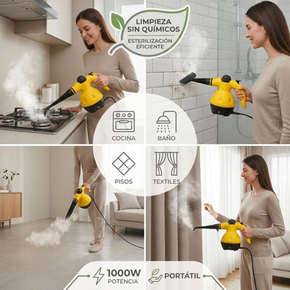 HomeVap – El aliado perfecto para limpiar toda tu casa con vapor, sin quimicos