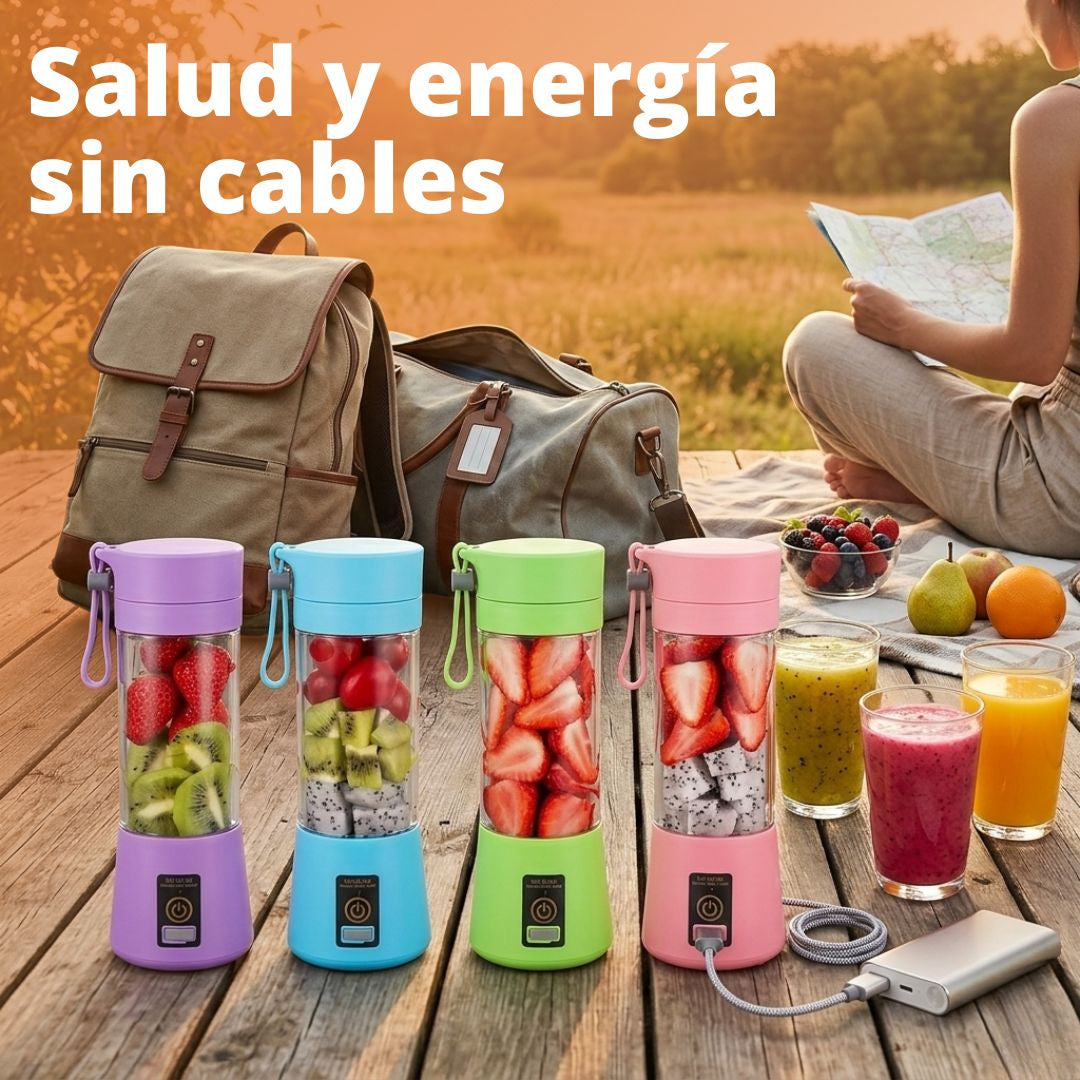 SmoothUp –En solo 30 segundos puedes tener un batido fresco y saludable donde estés