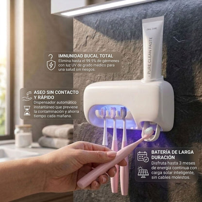 DentShield 360 - Cepillos de dientes libres de bacterias