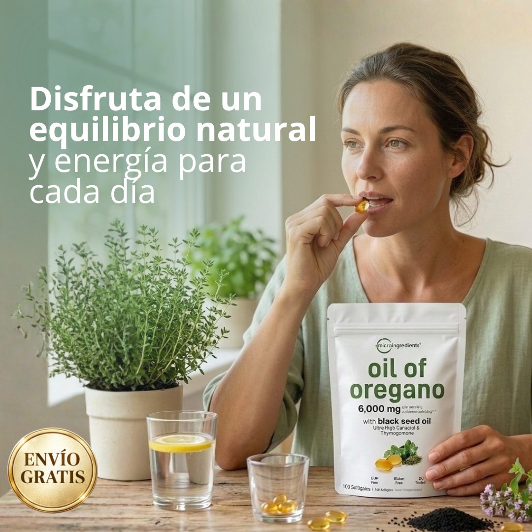 OregaPure-Empieza a incorporar un apoyo natural a tu bienestar diario