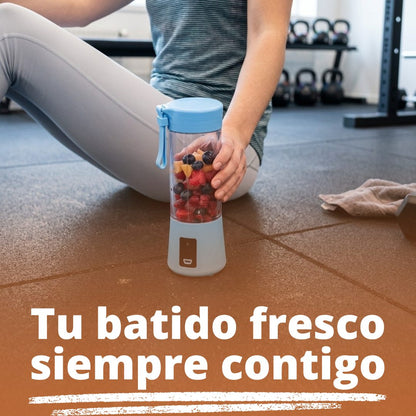 SmoothUp –En solo 30 segundos puedes tener un batido fresco y saludable donde estés