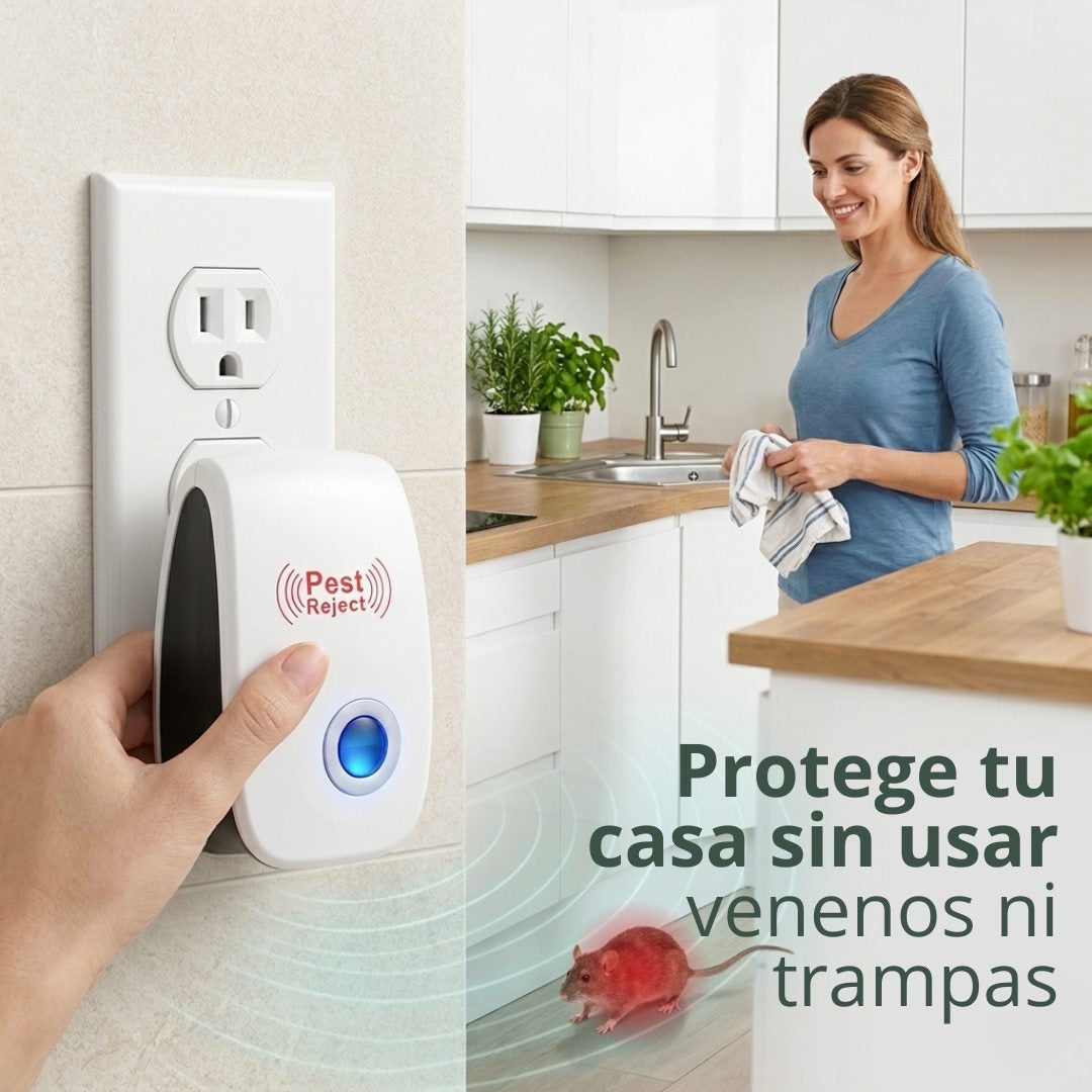 PestShield -Éste dispositivo mantiene tu casa protegida de roedores sin trampas ni venenos