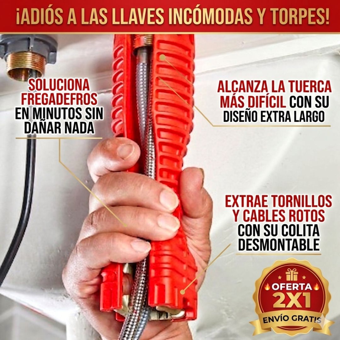 FixMaster Pro – Llega a tuercas difíciles sin esfuerzo